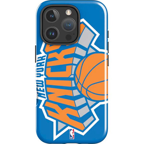 NBA New York Knicks Large Logo iPhone 16 Pro Max Impact Case