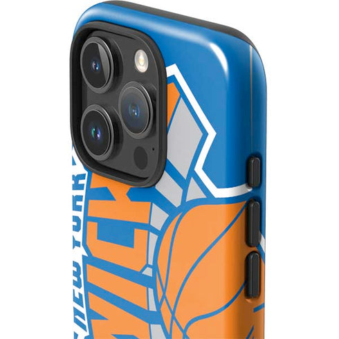 NBA New York Knicks Large Logo iPhone 16 Pro Max Impact Case