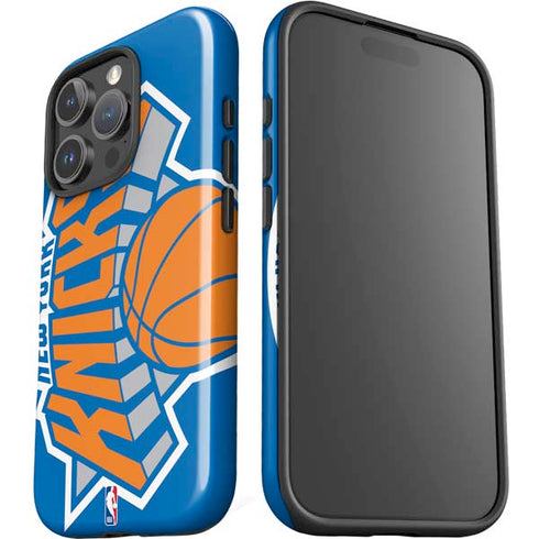 NBA New York Knicks Large Logo iPhone 16 Pro Max Impact Case