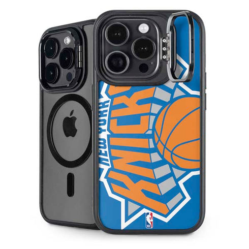 NBA New York Knicks Large Logo iPhone 16 Pro Max Kickstand Case