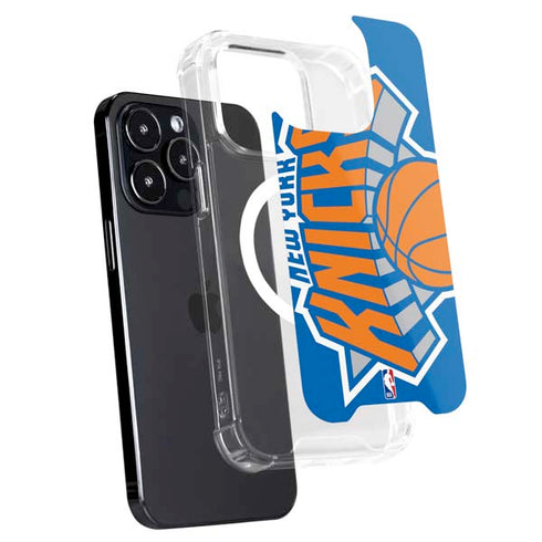 NBA New York Knicks Large Logo iPhone 16 Pro Max MagSafe Case