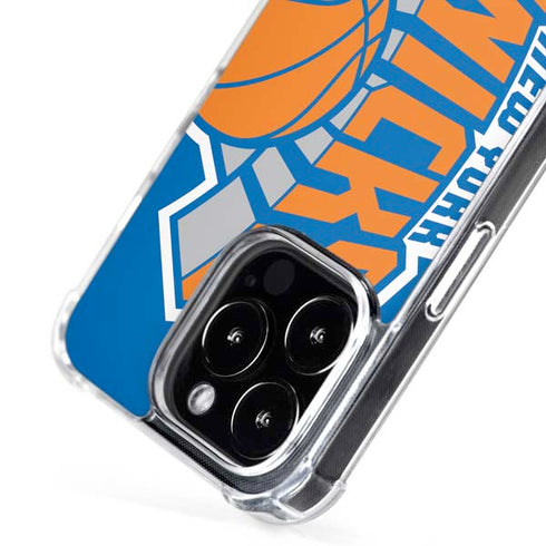 NBA New York Knicks Large Logo iPhone 16 Pro Max MagSafe Case