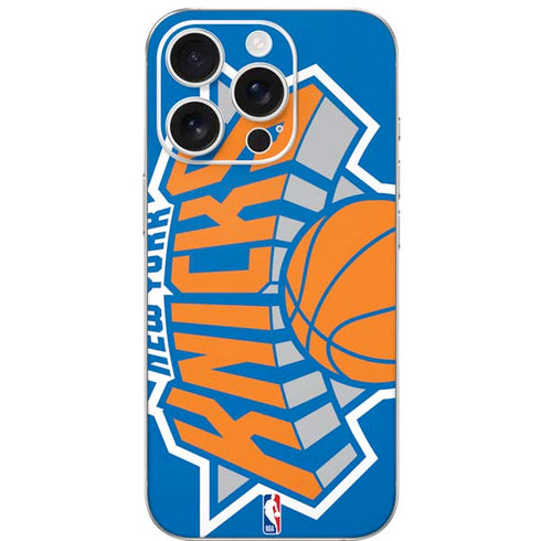 NBA New York Knicks Large Logo iPhone 16 Pro Skin