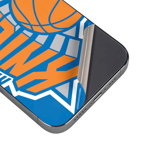 NBA New York Knicks Large Logo iPhone 16 Pro Skin