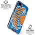 NBA New York Knicks Large Logo iPhone 16e Clear Case