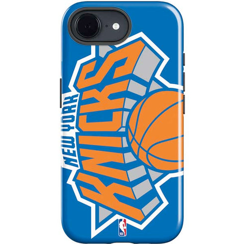NBA New York Knicks Large Logo iPhone 16e Impact Case