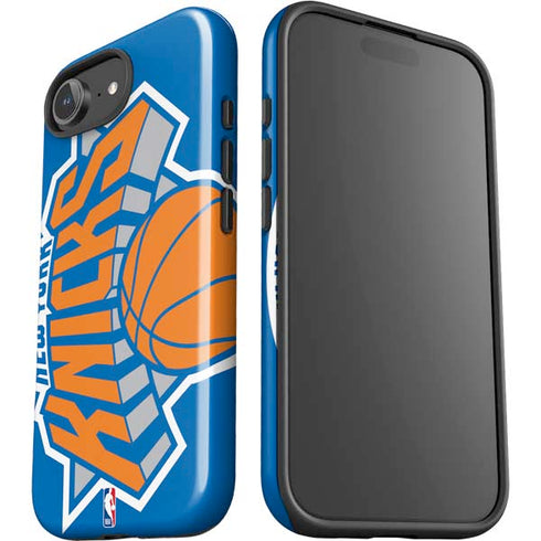 NBA New York Knicks Large Logo iPhone 16e Impact Case
