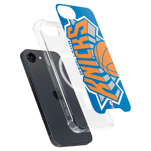NBA New York Knicks Large Logo iPhone 16e MagSafe Case