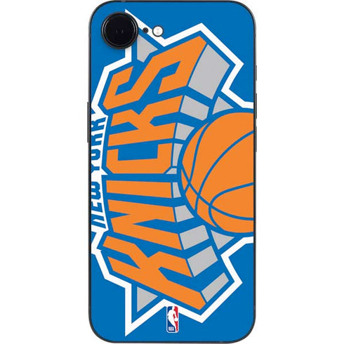 NBA New York Knicks Large Logo iPhone 16e Skin