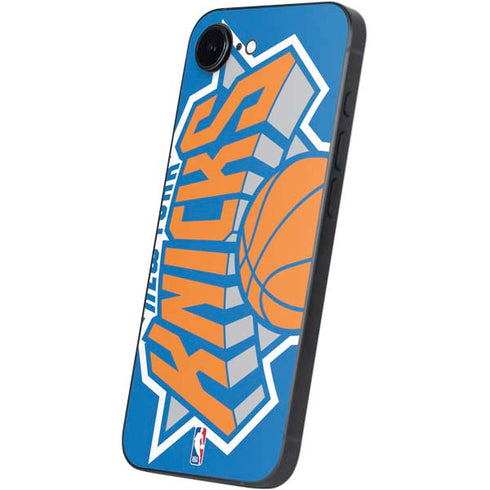 NBA New York Knicks Large Logo iPhone 16e Skin