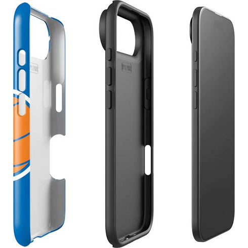 NBA New York Knicks Large Logo iPhone 17 Air Impact Case