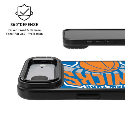 NBA New York Knicks Large Logo iPhone 17 Air Kickstand Case