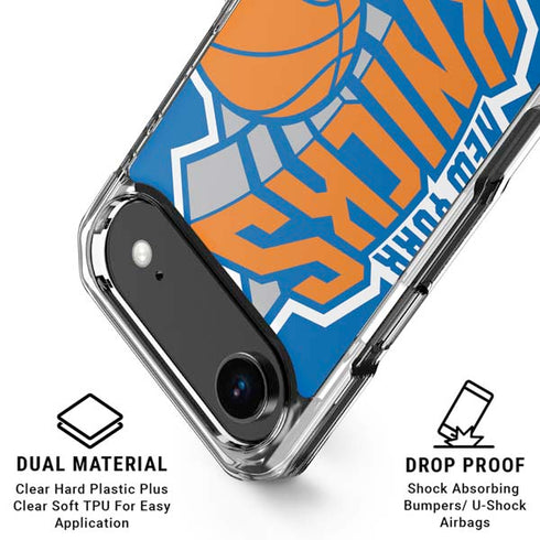 NBA New York Knicks Large Logo iPhone 17 Air MagSafe Case