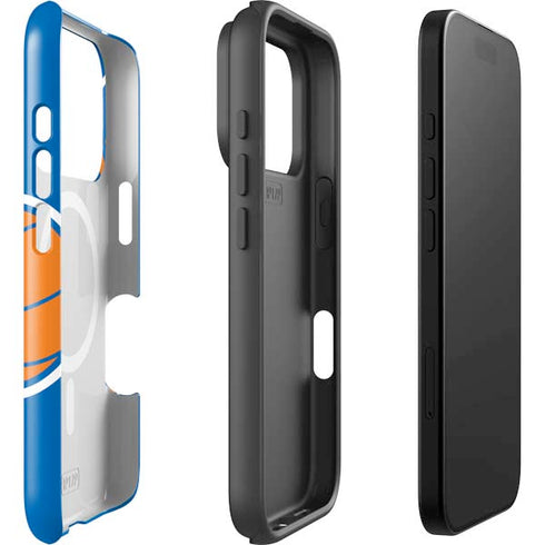 NBA New York Knicks Large Logo iPhone 17 Pro Magsafe Impact Case