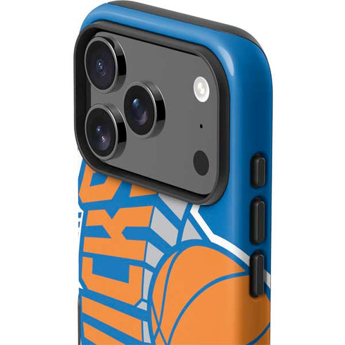 NBA New York Knicks Large Logo iPhone 17 Pro Max Impact Case