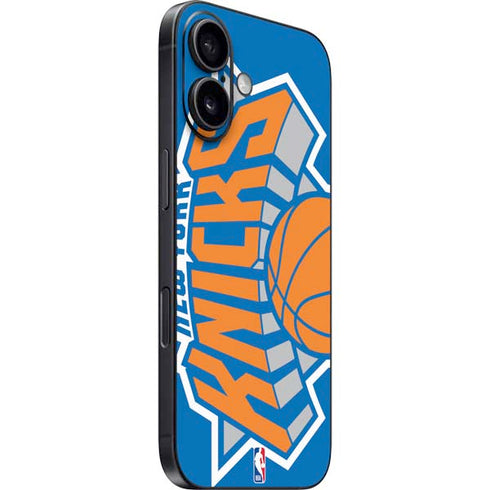NBA New York Knicks Large Logo iPhone 17 Skin