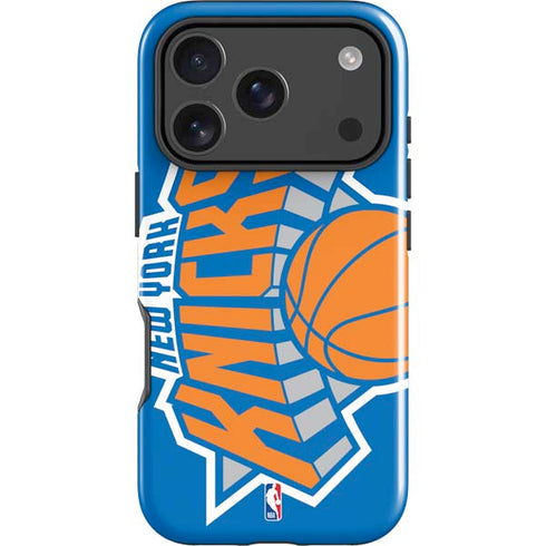 NBA New York Knicks Large Logo iPhone 18 Pro Impact Case