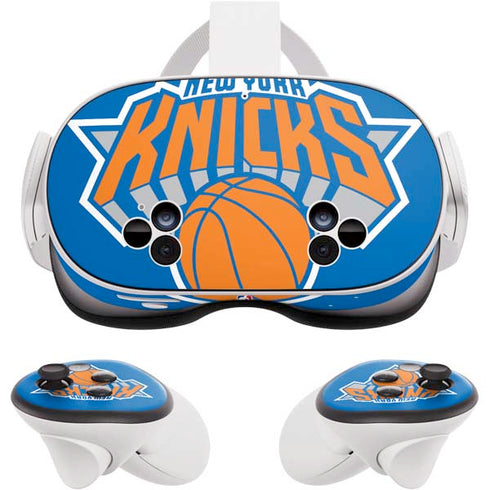 NBA New York Knicks Large Logo Meta Quest 3S Skin