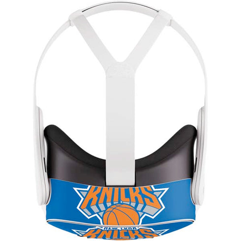 NBA New York Knicks Large Logo Meta Quest 3S Skin