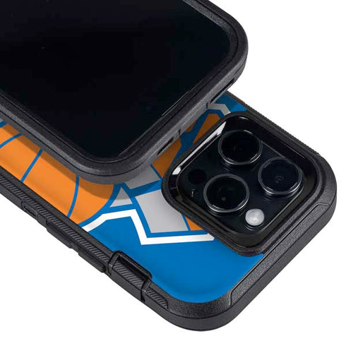 NBA New York Knicks Large Logo Otterbox Defender iPhone Skin