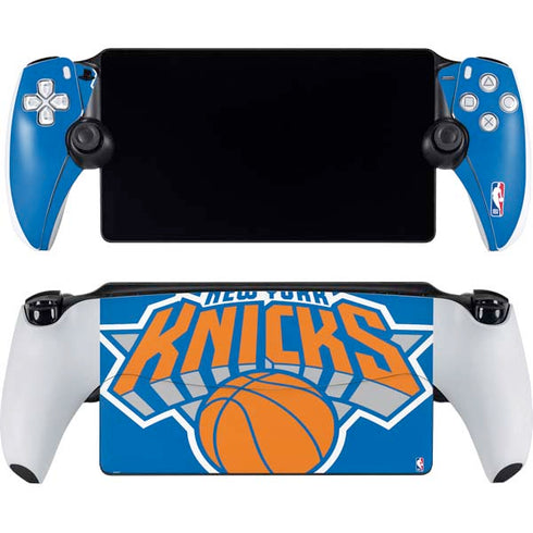 NBA New York Knicks Large Logo PlayStation Portal Remote Player Skin