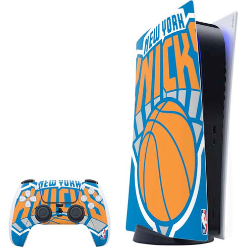 NBA New York Knicks Large Logo PlayStation PS5 Skins