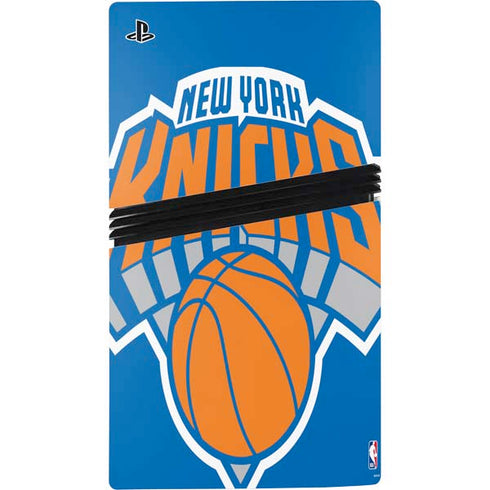 NBA New York Knicks Large Logo PS5 Pro Bundle Skin