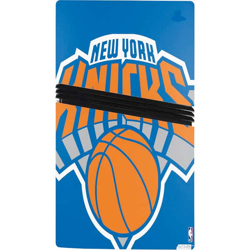 NBA New York Knicks Large Logo PS5 Pro Console Skin