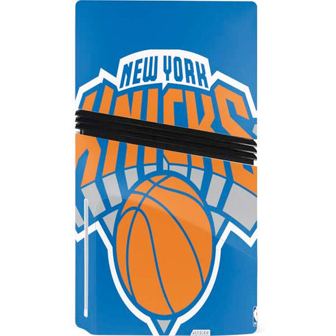 NBA New York Knicks Large Logo PS5 Pro Disk Bundle Skin