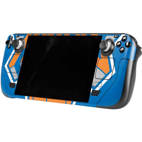 NBA New York Knicks Large Logo Steam Deck Handheld Gaming Computer Skin