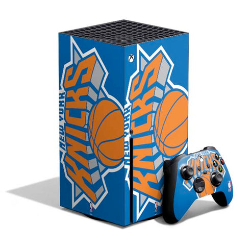 NBA New York Knicks Large Logo Xbox Series X Bundle Skin