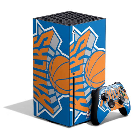 NBA New York Knicks Large Logo Xbox Series X Skins
