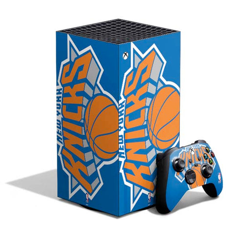 NBA New York Knicks Large Logo XBox Series X Digital Edition Bundle Skin