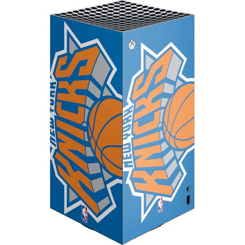 NBA New York Knicks Large Logo XBox Series X Digital Edition Console Skin