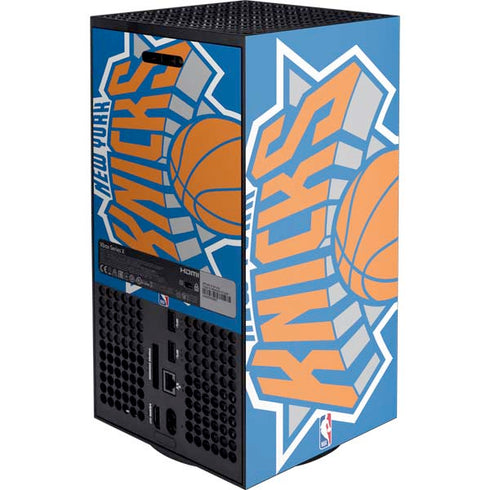NBA New York Knicks Large Logo XBox Series X Digital Edition Console Skin