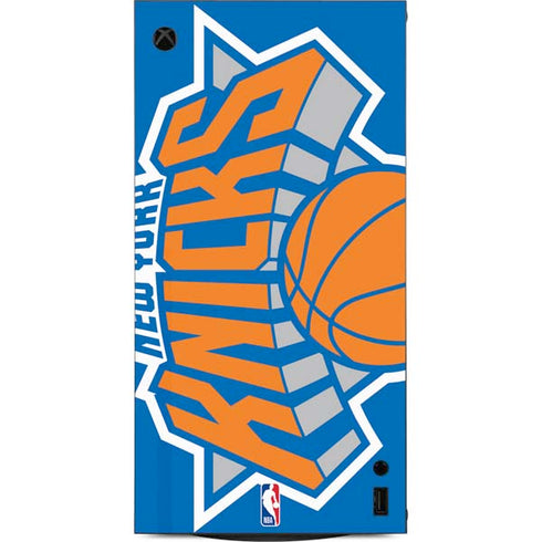 NBA New York Knicks Large Logo XBox Series X Digital Edition Console Skin