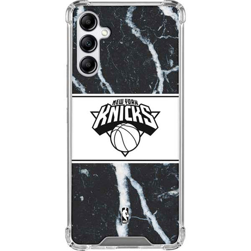 NBA New York Knicks Marble Gabb Phone 4 Clear Case