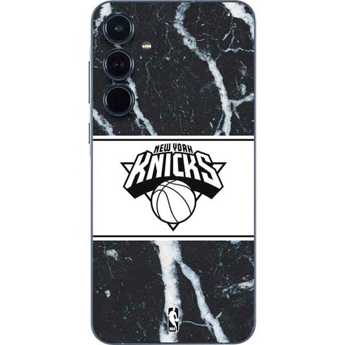 NBA New York Knicks Marble Galaxy A35 5G Skin