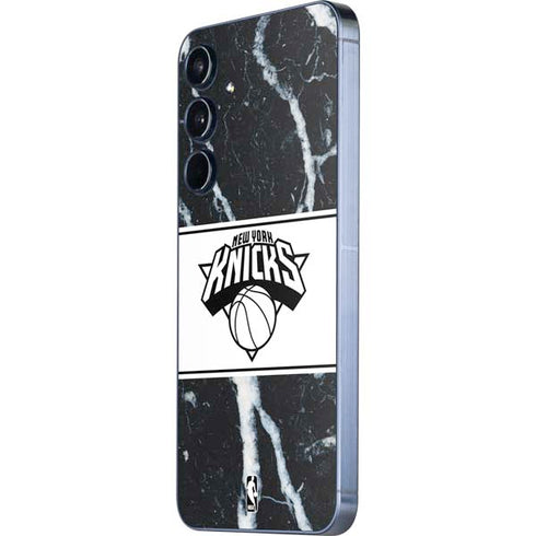NBA New York Knicks Marble Galaxy A35 5G Skin