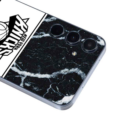 NBA New York Knicks Marble Galaxy A35 5G Skin