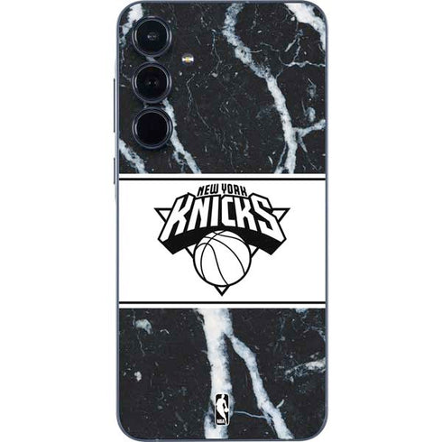 NBA New York Knicks Marble Galaxy A55 5G Skin