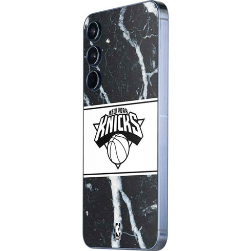 NBA New York Knicks Marble Galaxy A55 5G Skin