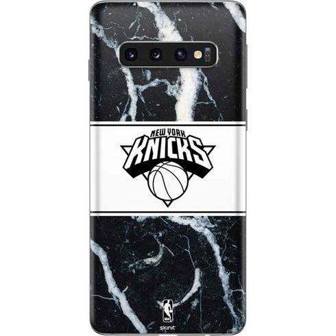 NBA New York Knicks Marble Galaxy S10 Skin