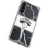 NBA New York Knicks Marble Galaxy S24 FE Clear Case