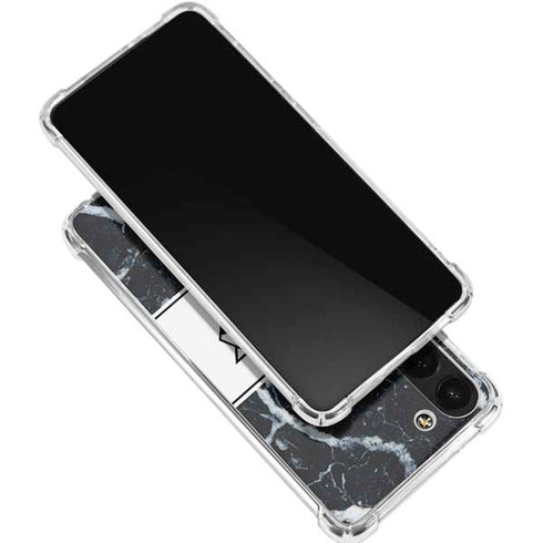 NBA New York Knicks Marble Galaxy S24 FE Clear Case