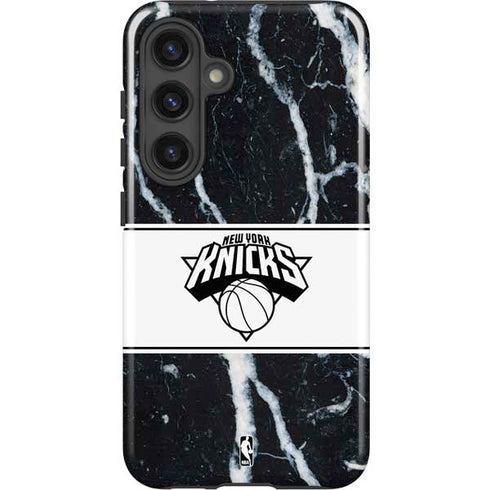 NBA New York Knicks Marble Galaxy S25 Impact Case