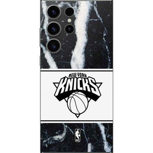NBA New York Knicks Marble Galaxy S24 Ultra Skin