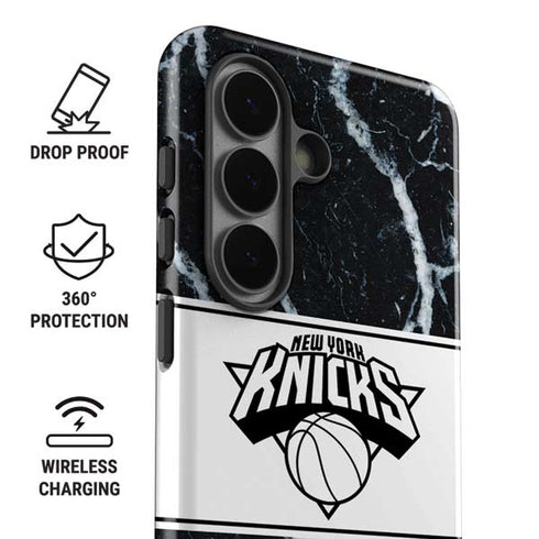 NBA New York Knicks Marble Galaxy S26 Impact Case