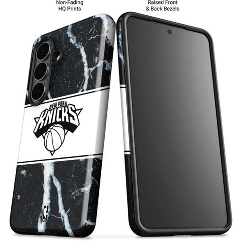 NBA New York Knicks Marble Galaxy S26 Impact Case