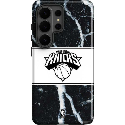 NBA New York Knicks Marble Galaxy S26 Ultra Impact Case
